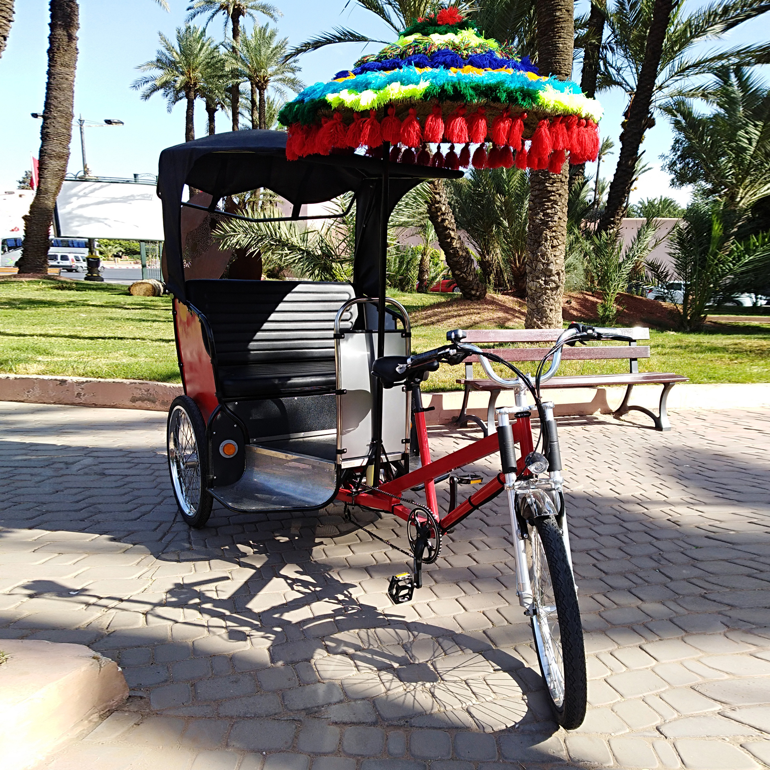 Ester 3 Wheel Bike Electric Pedicab, Pedicab Electric 500W