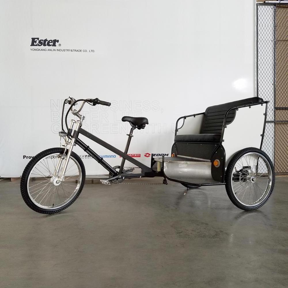 ESTER New Taxi Tricycle with Passenger Seat/ Bicitaxis Rickshaw