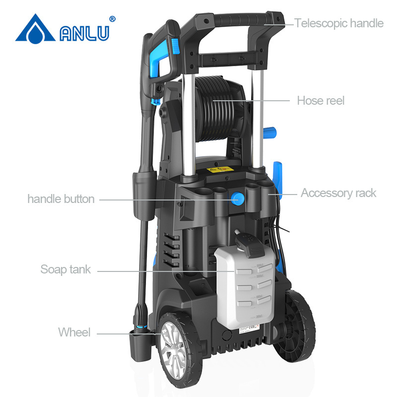 2000w 150 bar portable good quality  electric car washing machine cleaner high pressure washer