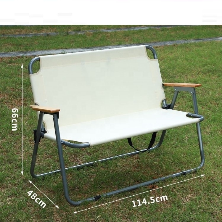 Camping Chair Picnic Chair Beach Chairs Portable Foldable Fabric for Outdoor Furniture & Parks Outdoor Minimalist Steel 2 Set