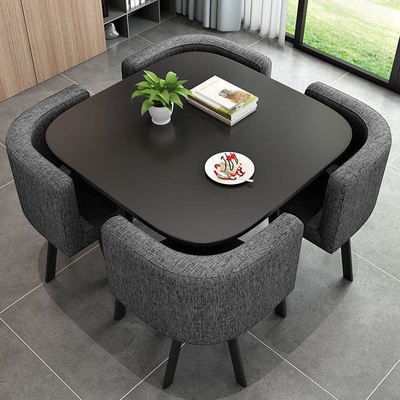 Round Dining Table Luxury Round 4 Chairs Coffee Modern Dining Table Nordic Fashion Mesas De Jantar Kitchen Furniture