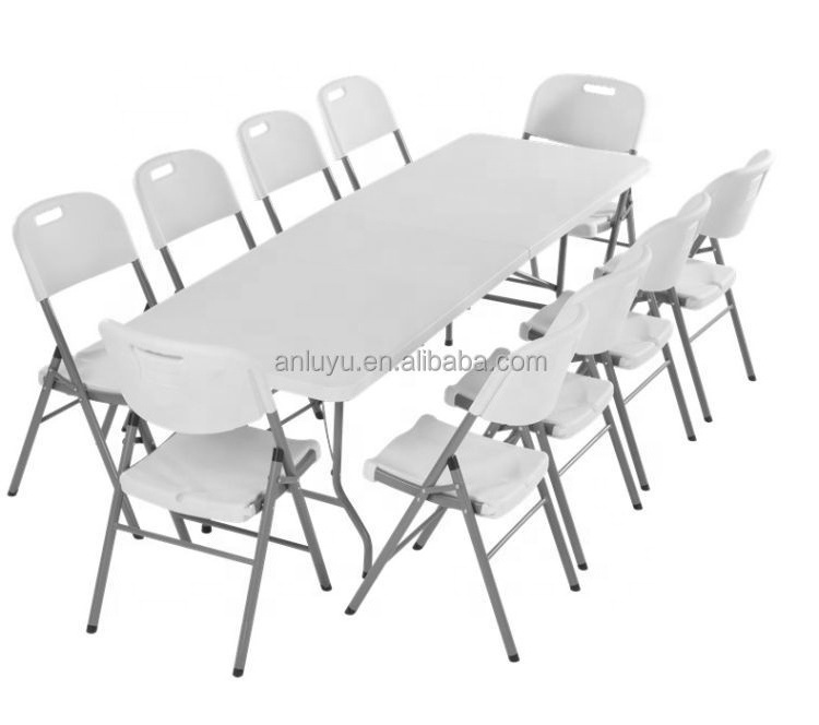 Portable Tables Outdoor Furniture Foldable Chair Partyevent Banquet Catering bbq Camping Folding Table Chairs for Events