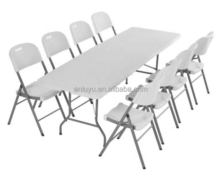 Portable Tables Outdoor Furniture Foldable Chair Partyevent Banquet Catering bbq Camping Folding Table Chairs for Events