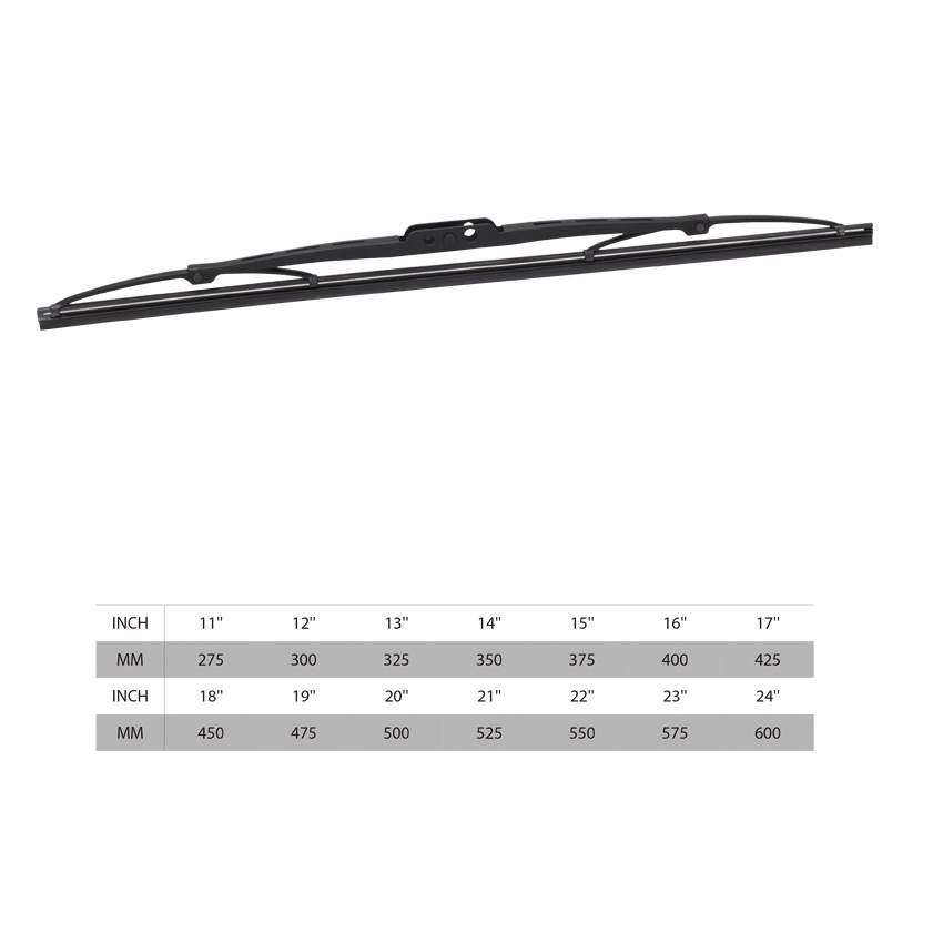 Universal car wiper blade direct connect windshield wipers