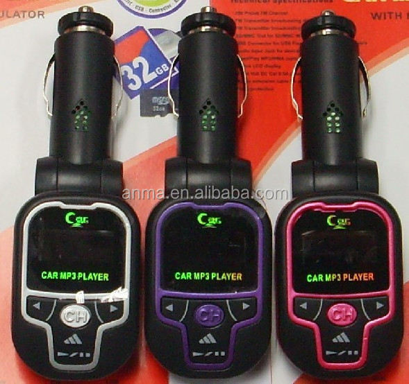 Car kit mp3 player with fm transmitter