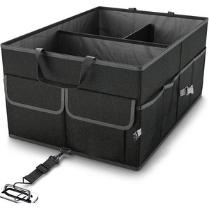 Durable polyester car trunk storage boot organizer custom car organizer