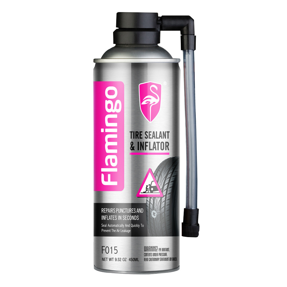 Flamingo car care Tire Sealant & Inflator for all range cars