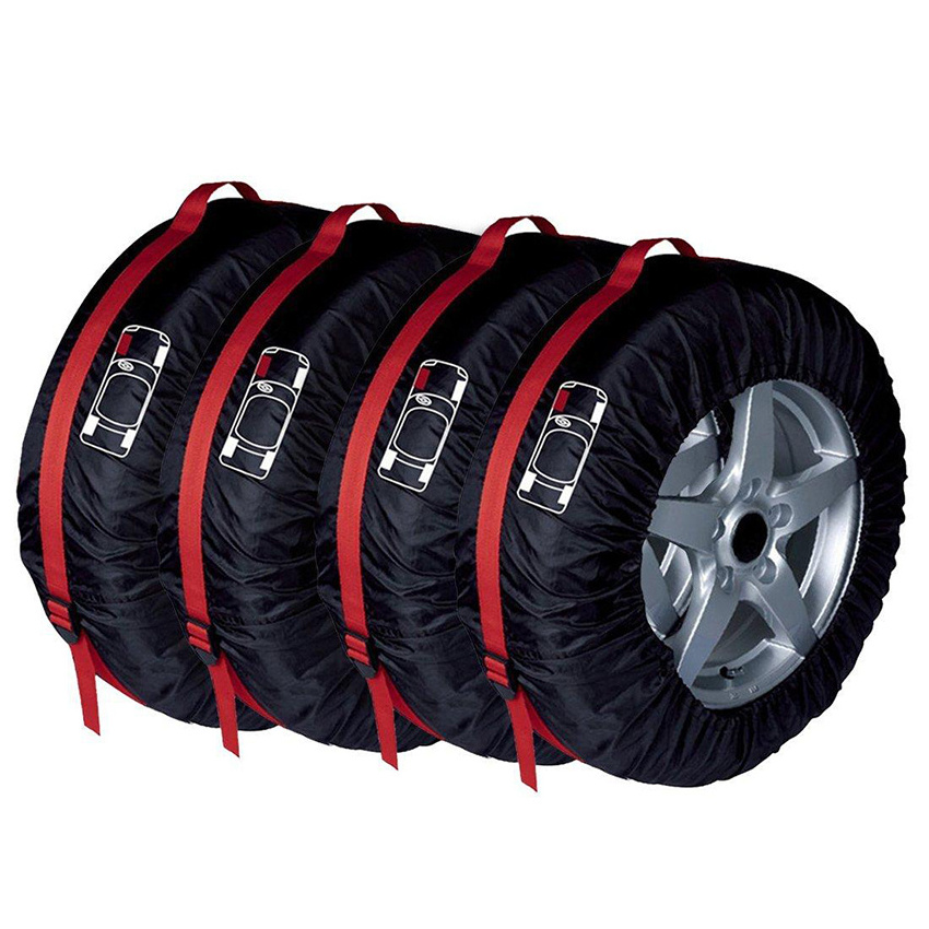 Reusable outdoors  performancespare car tire storage bag