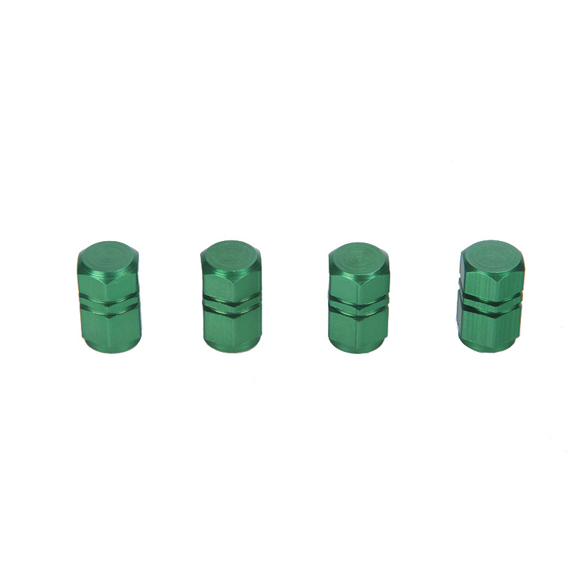 Car tyre air valve caps 4pcs set car logo  car wheel led light tire valve cap