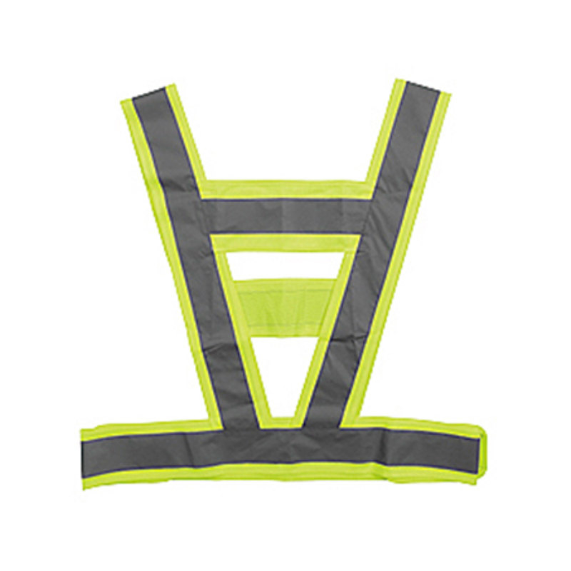 Reflective biking vest custom work clothes high vis safety vest