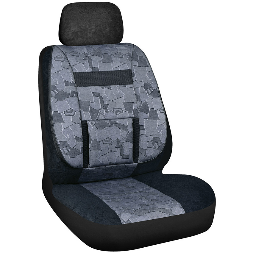 Universal high quality 9pcs/set speckled velvet car seat cover for all seasons