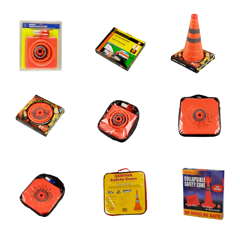 New arrive folding car emergency tool traffic cone