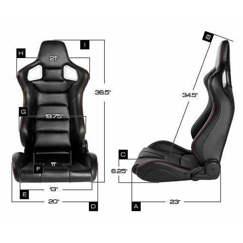 High Quality carbon fiber luxury car sport Style racing seat For Audi RS4 B9 B9.5 funda asiento coche