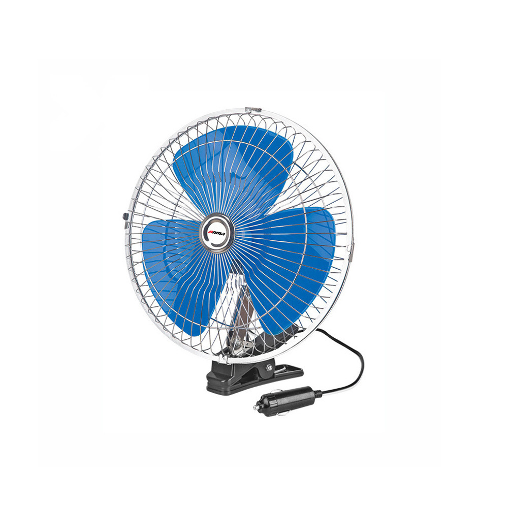 Universal auto vehicle fan clip 6inch 12v air cooling mini usb car fan