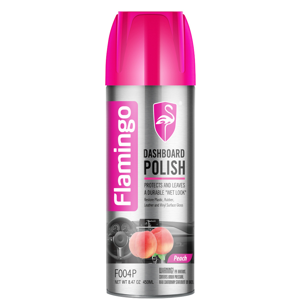 Flamingo Strawberry smell Car Polish Dashboard Polish