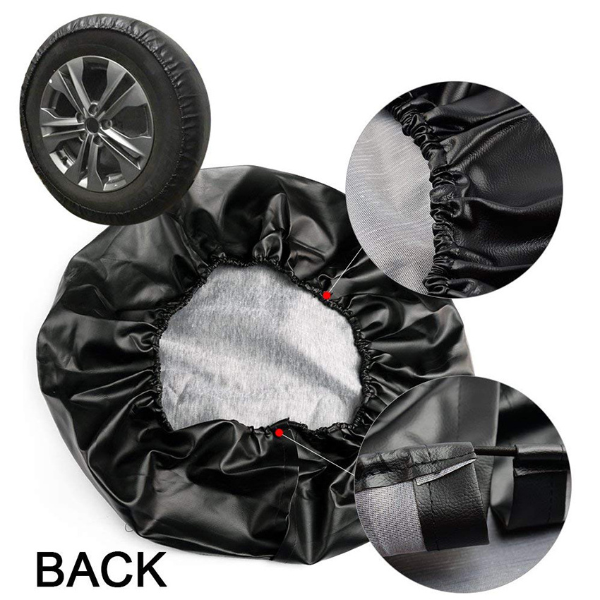 15inch 16inch 17inch PVC spare wheel cover waterproof car spare tire cover