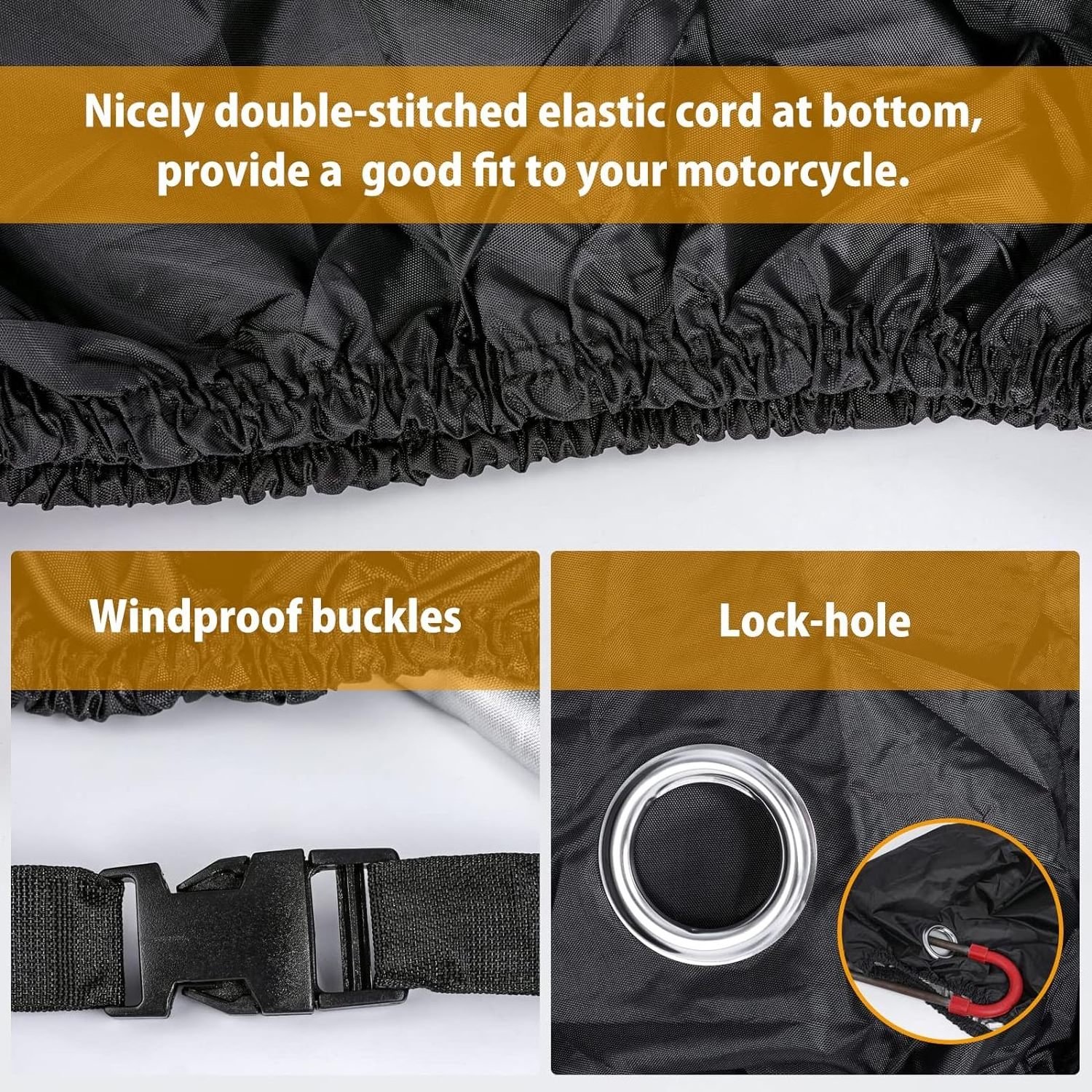 Waterproof Outdoor Protects Motorcycle Cover Motorbike Cover ATV Cover