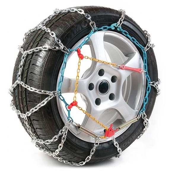 Heavy Duty Reusable Anti Snow Chains for Car SUV Pickup Trucks Car, Tire Width