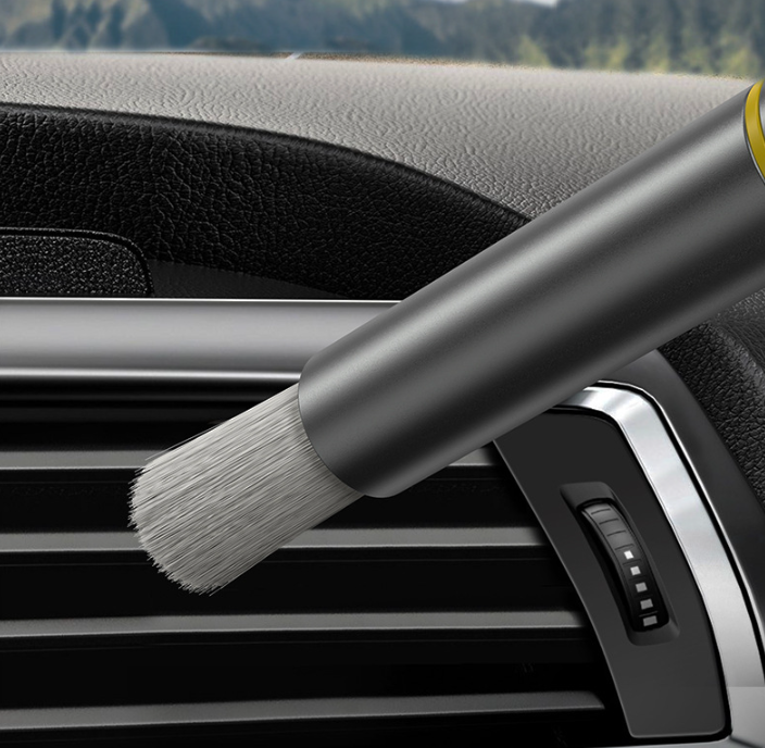 Multi Functional Car Accessory Cleaning Brush for Interior, Tire and window break