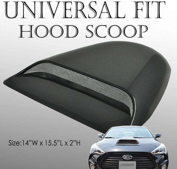 Car Air Flow Intake Hood Scoop Turbo Bonnet SUV Vent Cover