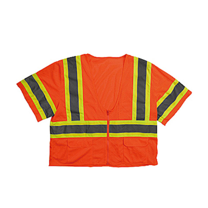 Custom work clothes night travel clothes safety vest with logo