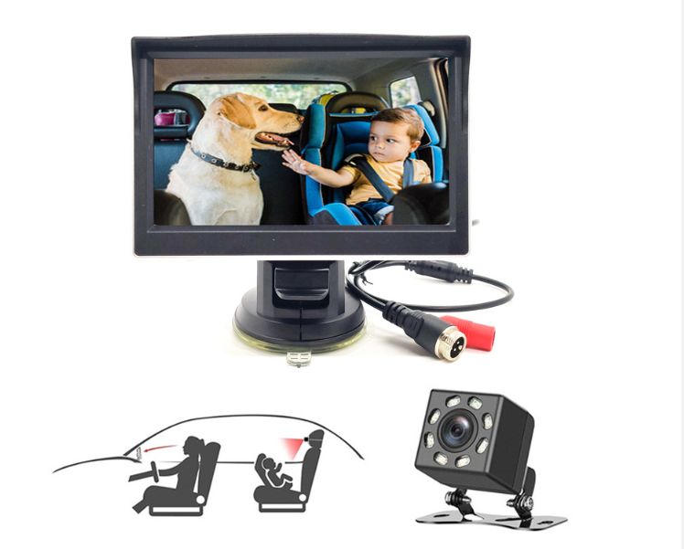 4.3-inch car high-definition display car baby mirror Monitor