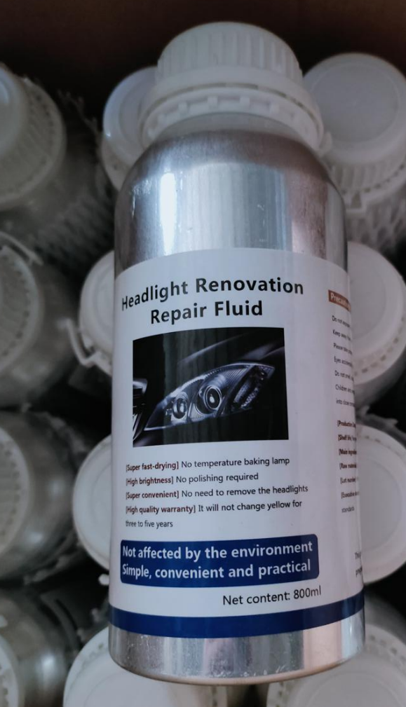 Headlight Restoration Kit Car Polisher Lens Liquid Coating Restorer