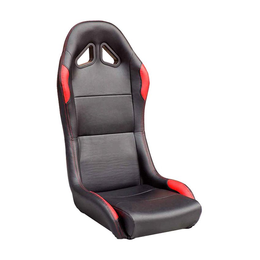 Adjustable Folding PVC Racing Car Seat for Game Cockpit Simulator