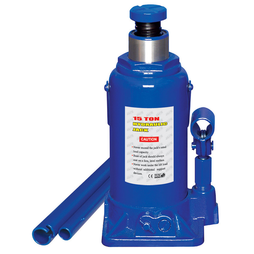 GS CE Certificate Approved Blue Color 8 Ton Capacity Hydraulic Bottle Jack With Safety Valve