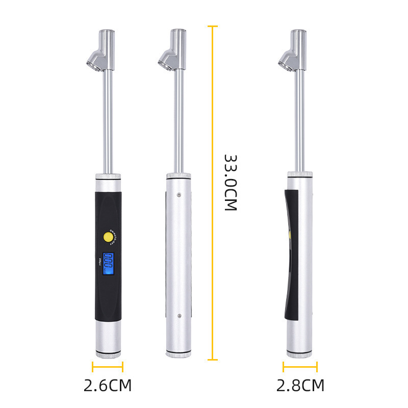 Dual Head LCD Backlit Screen Digital Tire Pressure Gauge for Trucks cars bicycle