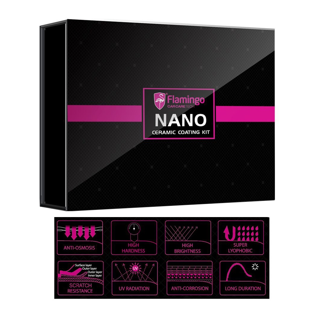 Nano Ceramic Coating Kit of car care