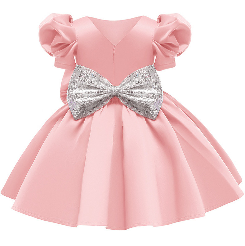 Hot Wedding Toddler Girls Dresses Fancy Party Elegant Kids Luxury Princess Evening Flower Girls' Dresses