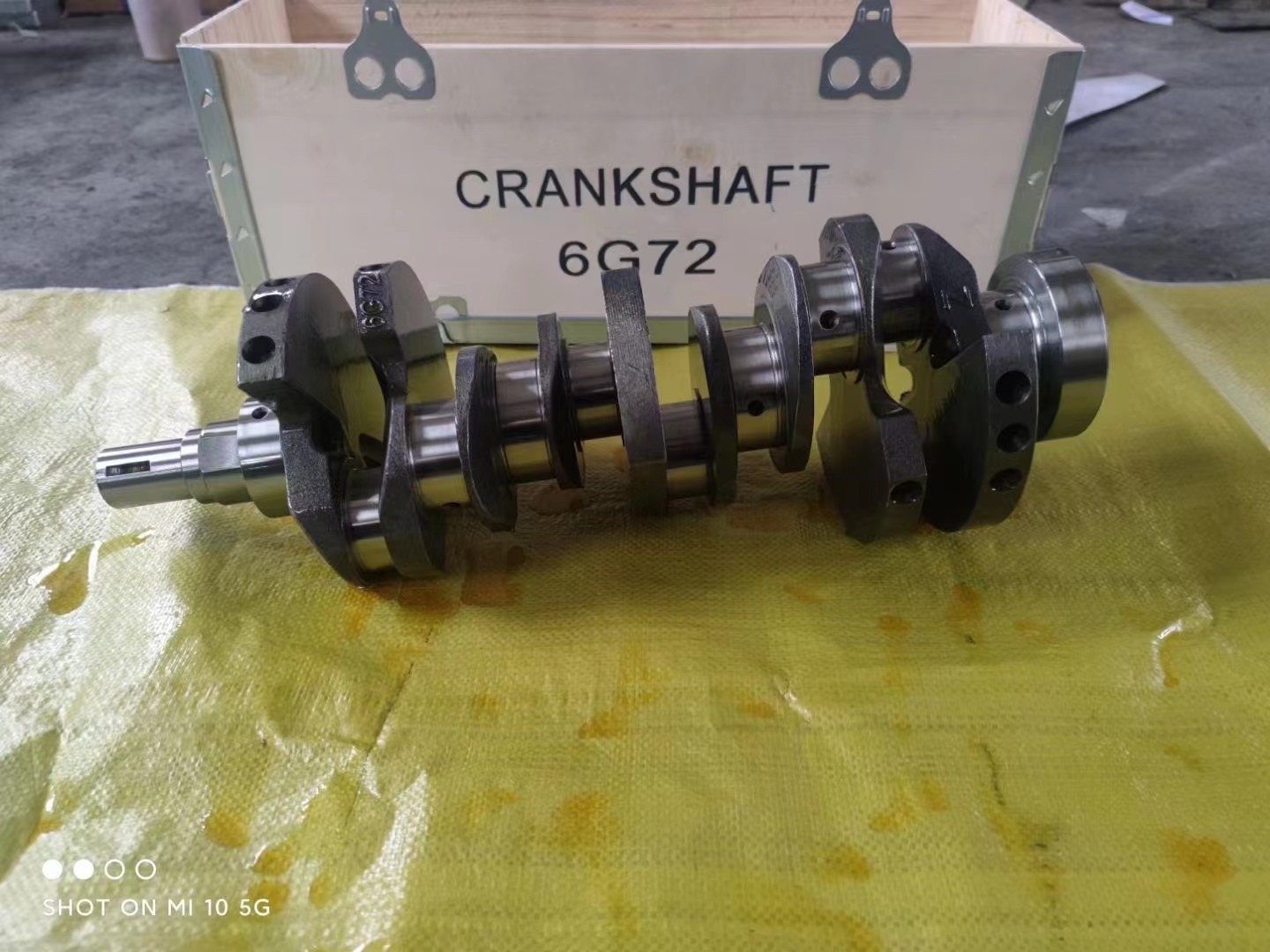 High Quality Auto Parts Engine 6G72 MD144525 Crankshaft For Mitsubishi