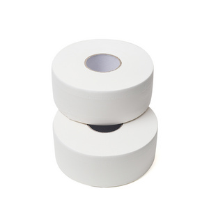 1 Ply Recycled Jumbo Roll Toilet Paper Virgin Ton Tissue 100% Virgin Pulp And Recycled Toilet Tissue Paper Jumbo Roll 1100Mm