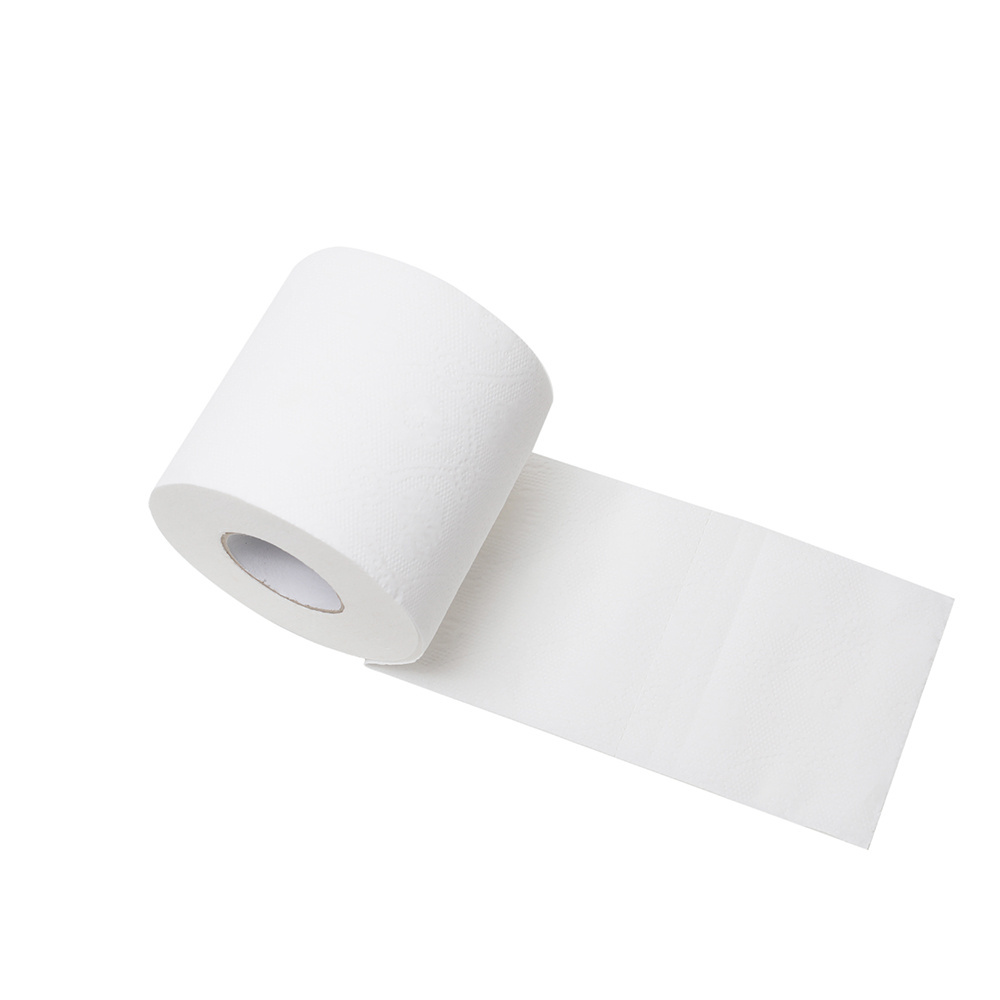 Toilet Paper With Flower Print Virgin Wood Pulp Cellulose Rich Roll Free Sample Style Toilet Paper Woodpulp Zewa