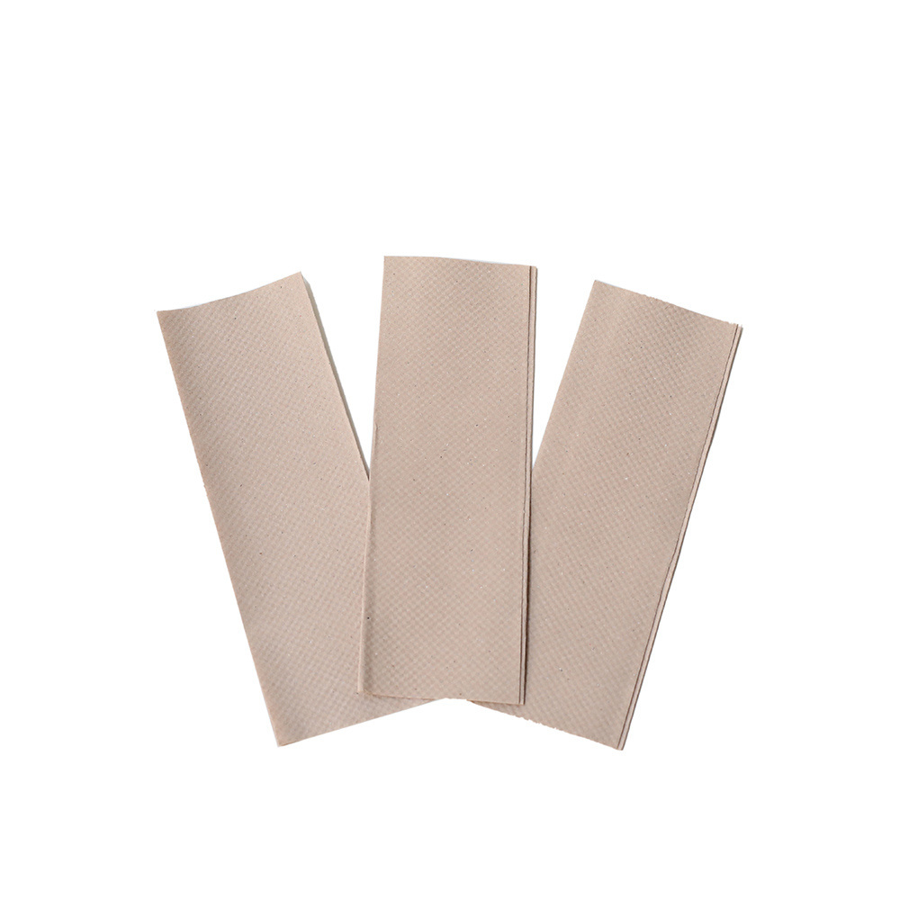 Recycled Pulp Interfold Hand Towel Industrial Paper Towels Interleaf Soft Wholesale Material Tissue Handtowel Washhand