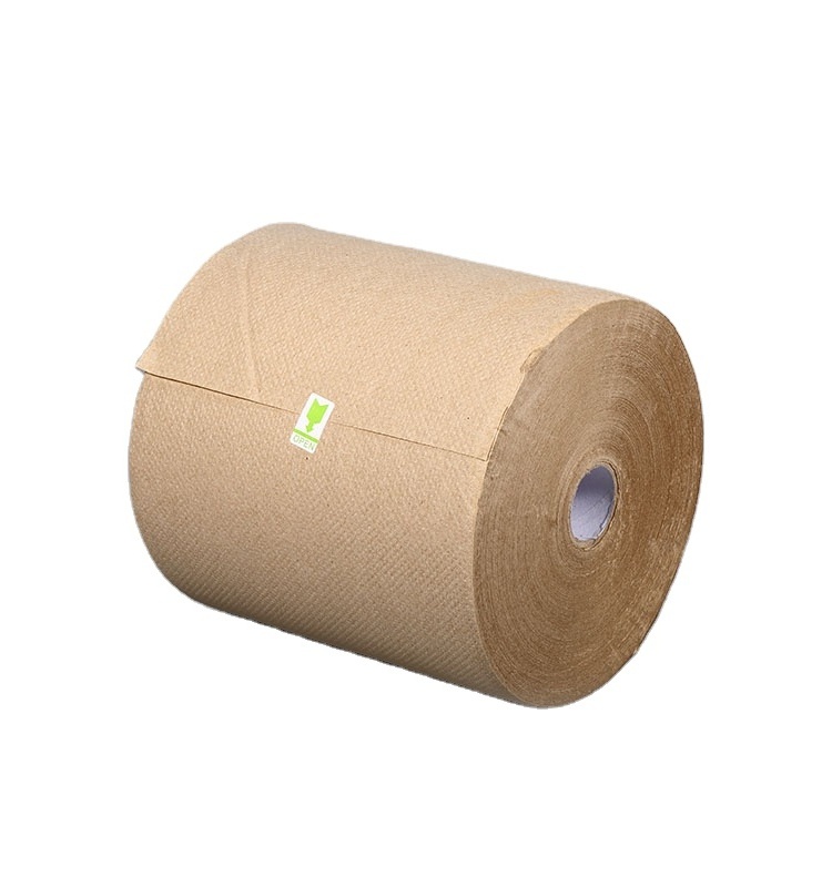 Paper Towel Roll Hardwound Custom Packaged Towels Recycled Pulp Hand China Industrial Rolls Towells Rolling Alien