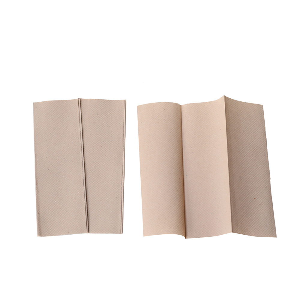 Recycled Pulp Interfold Hand Towel Industrial Paper Towels Interleaf Soft Wholesale Material Tissue Handtowel Washhand