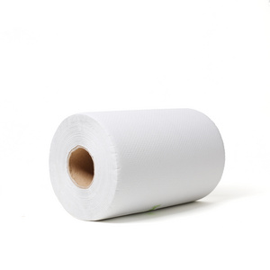 Paper Towel Roll 7"X600' 12 Rolls 7"X800' 2Ply White Hard Cleaning For Embossed With Towel, Release Mold Roll, Quantity