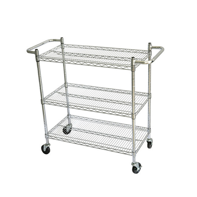 Heavy Duty Tier Layer Storage Equipment  Wire Chrome  commercial wire shelving adjustable Shelves