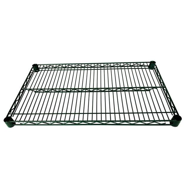 High Qualtity Nsf Approve Restaurant Storage Green Coated Wire Shelving