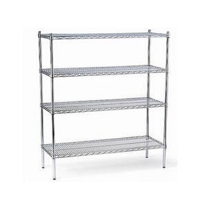 Tier Layer Storage Equipment Heavy Duty Wire Shelving steel mesh shelves Multi Layer Commercial Chrome wire