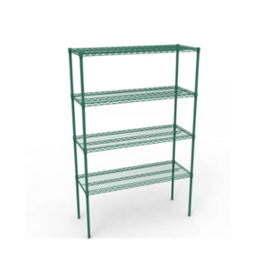 High Qualtity Nsf Approve Restaurant Storage Green Coated Wire Shelving