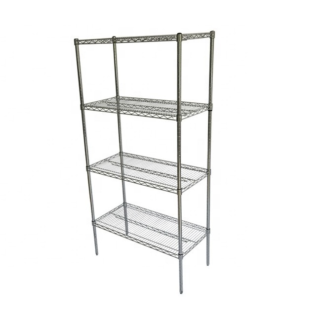 Tier Layer Storage Equipment Heavy Duty Wire Shelving kitchen  microwave metal shelf rack