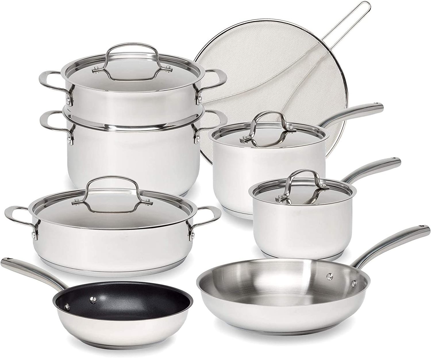 saucepan cookware sets non stick  5 ply stainless steel cookware for cooking sets non stick