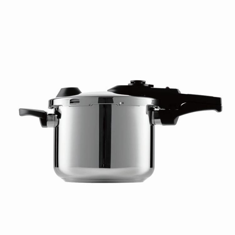 High Quality Home and Kitchen Use Stainless Steel Pressure Cooker with Bakelite Handle for Safety Gas and Induction Use