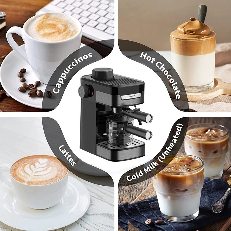 Italian made in china coffee machine 3.5 bar Machine Cappuccino Automatic espresso coffee machine Maker with Milk