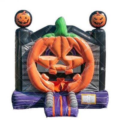 New style Inflatable Halloween bouncy castle pumpkin bounce house jumping castle for sale