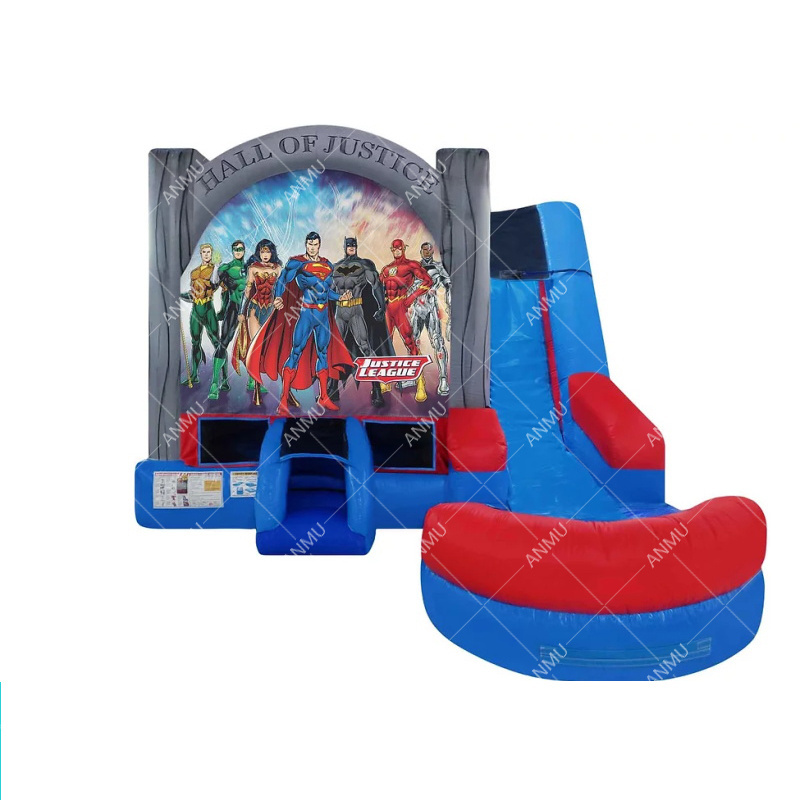 Hot sale Superhero theme commercial grade super man inflatable jumping castle