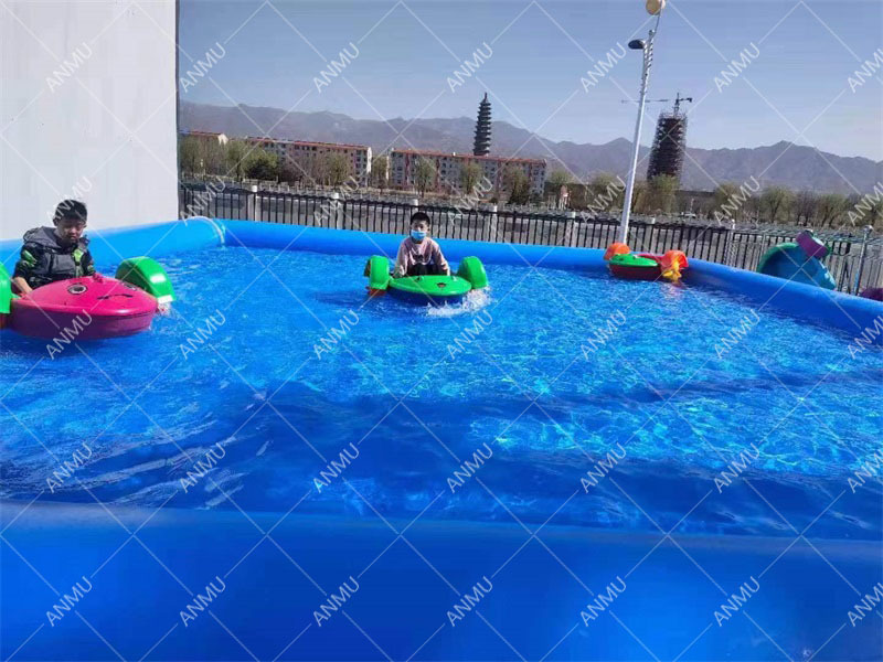 Customized size children water walking ball square swimming inflatable water pool